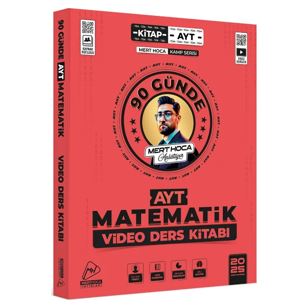 Mert Hoca Yayınları Ayt Matematik 90 Günde Kampı Video Ders Kitabı - Görsel 4