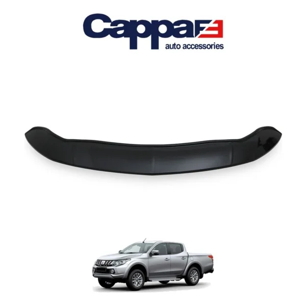 Cappafe Mitsubishi L200 Ön Kaput Koruma Rüzgarlık 4mm (Abs) 15-19 - Görsel 5