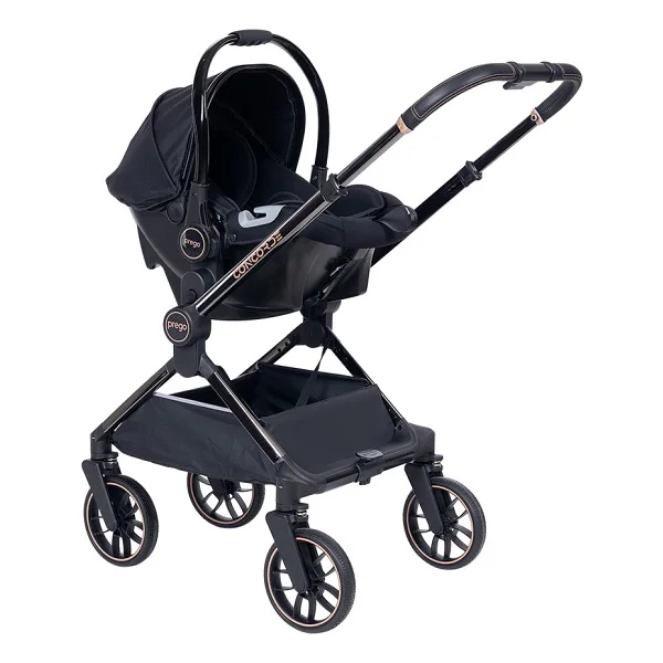 Prego Concorde Siyah Travel Sistem Bebek Arabası - Görsel 4