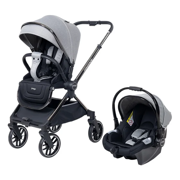 Prego Concorde Siyah Travel Sistem Bebek Arabası - Görsel 6