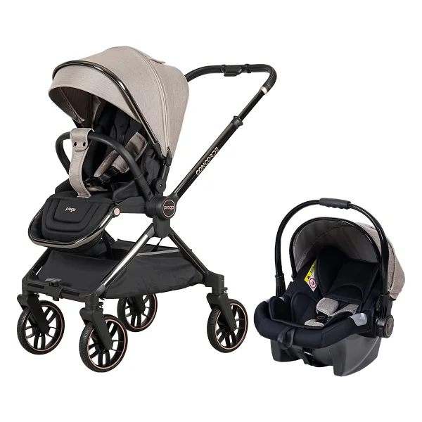 Prego Concorde Siyah Travel Sistem Bebek Arabası - Görsel 7