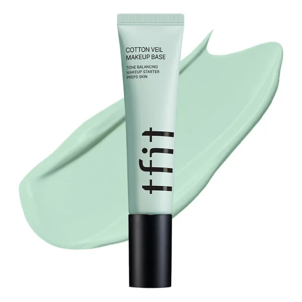 Tfit Tfıt Primer Makyaj Bazı Cotton Veil Makeup Base Pure Green 30 Ml Cilt Kusurları Örter - Görsel 5