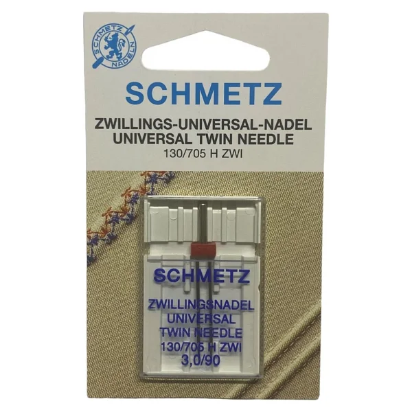 Schmetz Ev Tipi Aile Dikiş Makinesi Çiftli Dikiş Iğnesi / 130/705 H Zwı 3.0/90 - Görsel 2