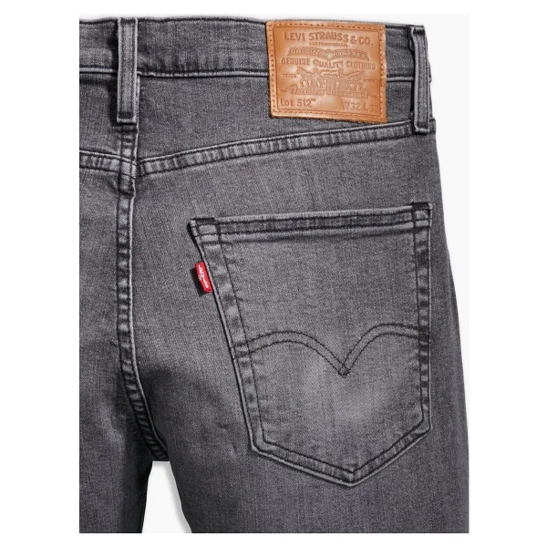 Levi's 512 Slim Taper 28833-0780 Gri Erkek Kot Pantolon - Görsel 4