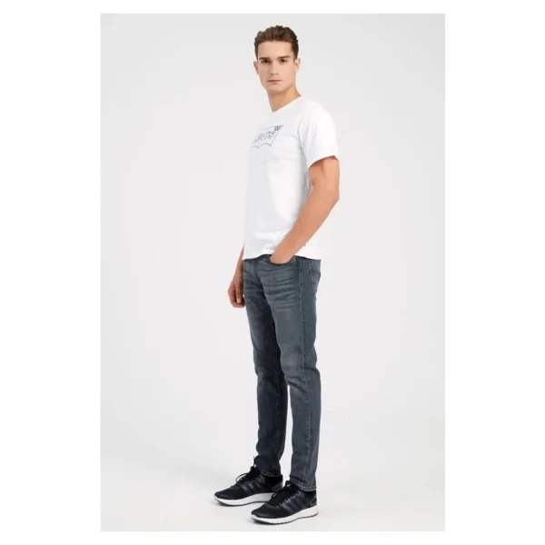 Levi's 512 Slim Taper 28833-0780 Gri Erkek Kot Pantolon - Görsel 9