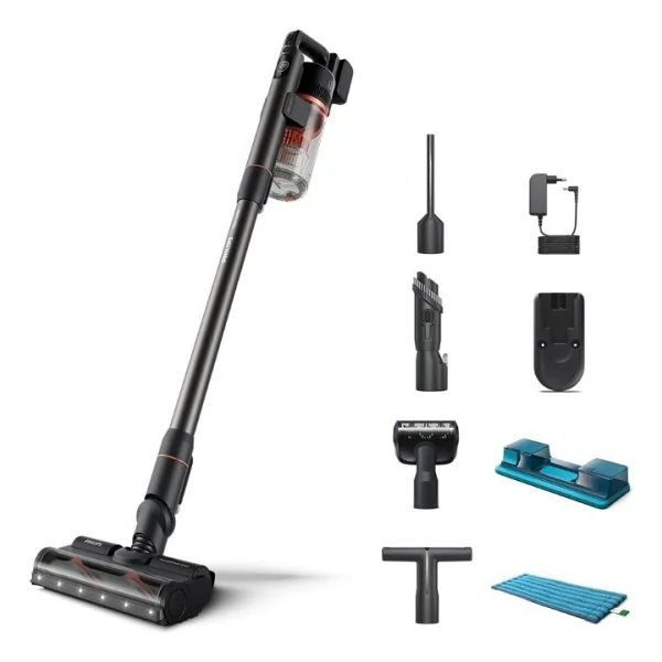 Philips 7000 Serisi Aqua Xc7055/01 Şarjlı Dikey Süpürge - Görsel 8