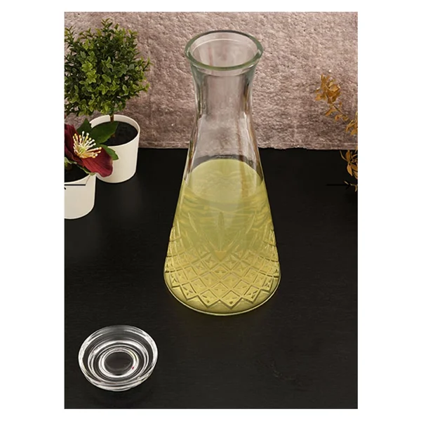 Paşabahçe Karaf Paşabahçe Timeless Karaf -Kapaklı - Şeffaf - 940 Ml - Görsel 2
