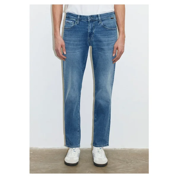 Mavi Martin Premium Blue 00378-84333 Açık Mavi Erkek Straight Jean - Görsel 3