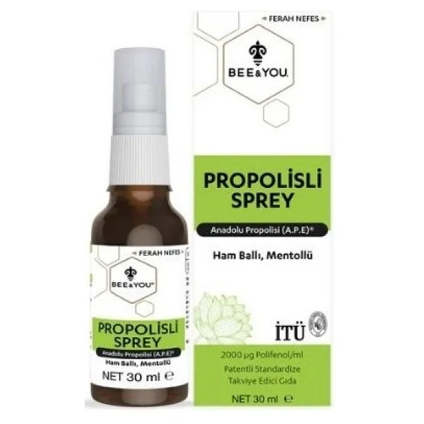 Bee&You Phenolix-B Propolisli Sprey 30 Ml - Görsel 3