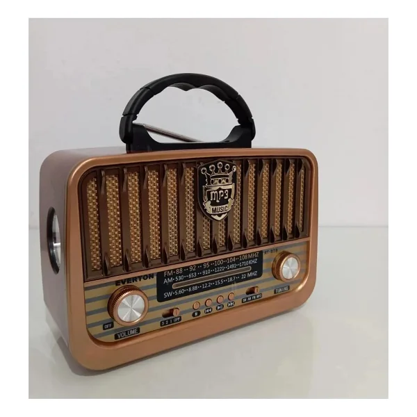 Everton Rt-878 Bluetooth Nostaljik Radyo - Görsel 6
