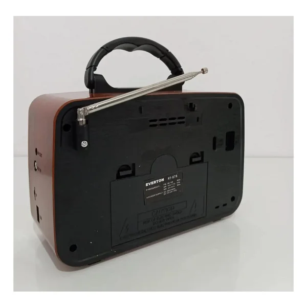 Everton Rt-878 Bluetooth Nostaljik Radyo - Görsel 2