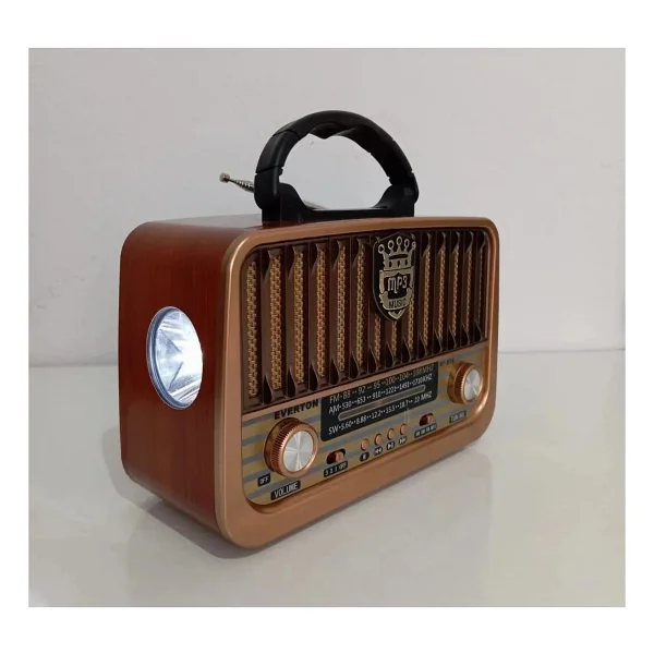 Everton Rt-878 Bluetooth Nostaljik Radyo - Görsel 3