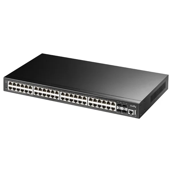 Cudy Gs5048s4 48 Port 10/100/1000 Mbps Gigabit Yönetilebilir Switch - Görsel 2