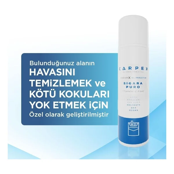 Carpex Sigara Kötü Koku Giderici Sprey 500 Ml - Görsel 3