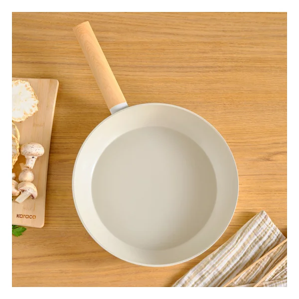 Karaca Swiss Crystal Creamy Wood 30 cm Tava - Görsel 3