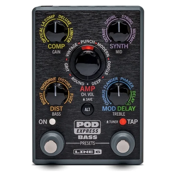 Line 6 Pod Express Bass Multi Efekt Pedalı - Görsel 4