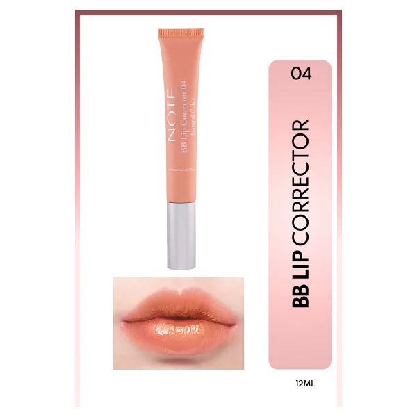 Note Bb Lip Corrector 04 Turuncu Dudak Parlatıcısı - Görsel 3