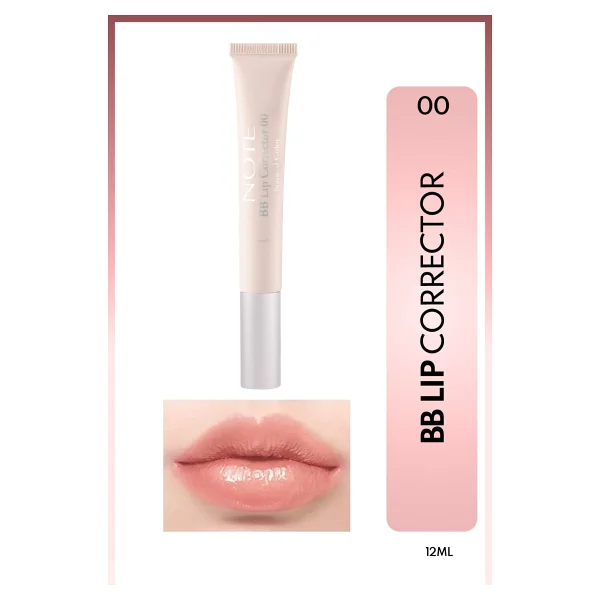 Note Bb Lip Corrector 00 Şeffaf Dudak Parlatıcısı - Görsel 7