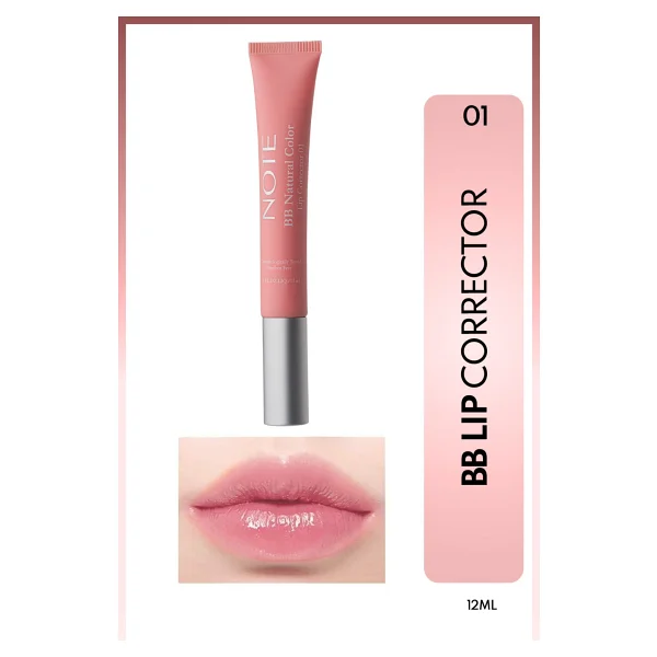 Note Bb Lip Corrector 01 Nude Pembe Dudak Parlatıcısı - Görsel 7
