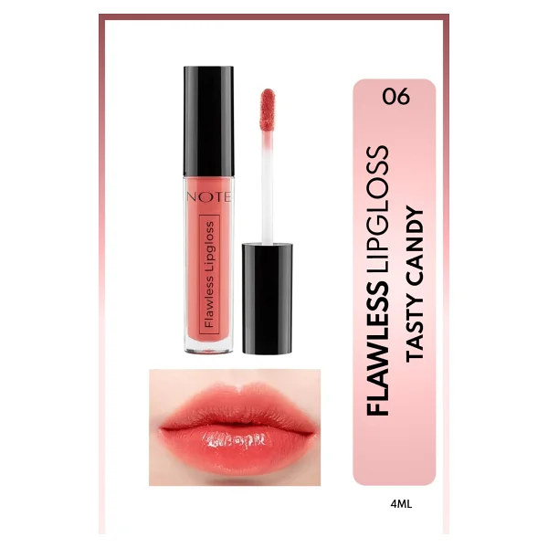 Note Flawless Nemlendirici 06 Tasty Candy Dudak Parlatıcısı - Görsel 4