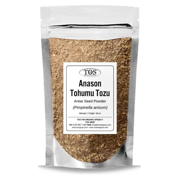 Tos The Organic Spices Anason Tohumu Tozu 100 Gr - Görsel 2