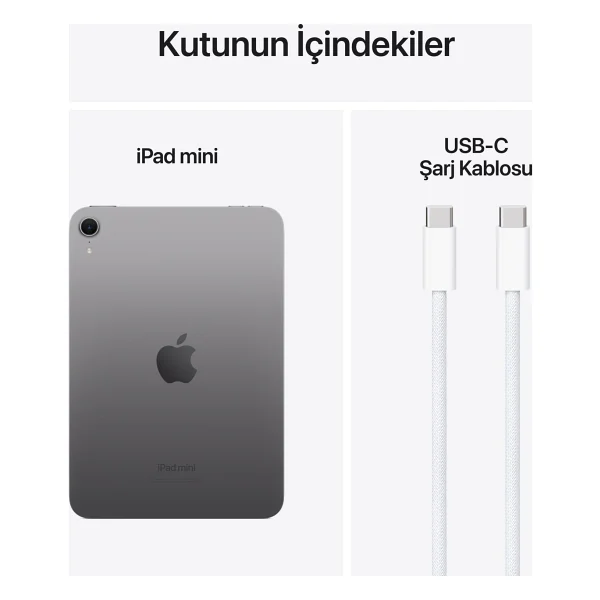 iPad Mini 7. Nesil Wi-Fi 128 GB 8.3" Tablet - Görsel 9
