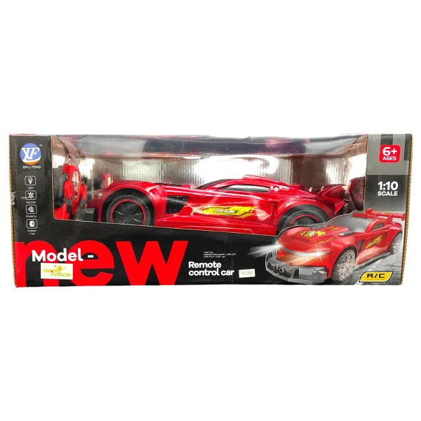 Limon Oyuncak Uzaktan Kumandalı 1/10şarjlı Romote Control Car 789-206a - Kırmızı - Görsel 4