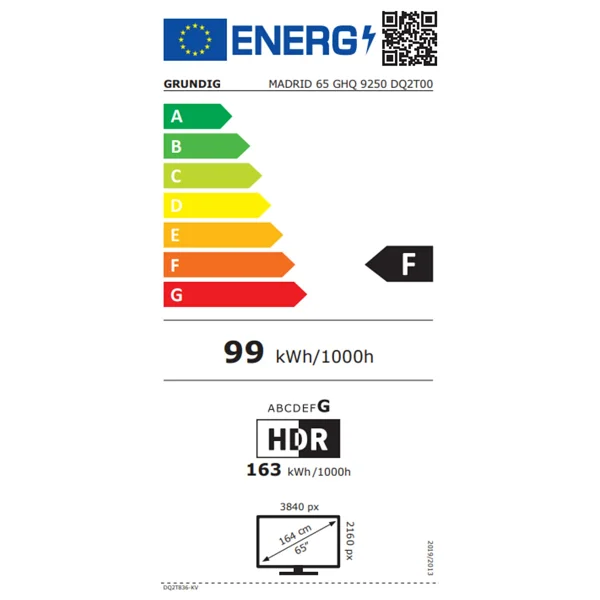 Grundig Madrid 65 Ghq 9250 4K Ultra HD 65" 165 Ekran Uydu Alıcılı Google Smart QLED TV - Görsel 10