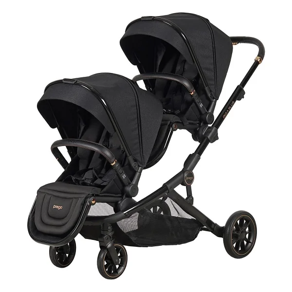 Prego 2223 Ibiza Plus Gri İkiz Bebek Arabası - Görsel 6