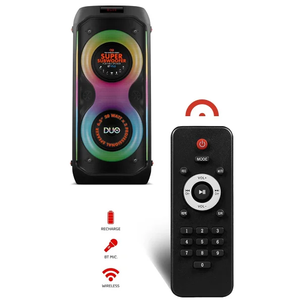 Powerway Duo XL Bluetooth Hoparlör - Görsel 5