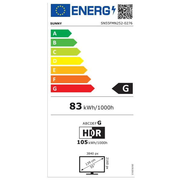 Sunny Sn55fmn252 4K Ultra HD 55" 140 Ekran Uydu Alıcılı Webos Smart LED TV - Görsel 6