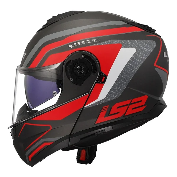 Ls2 Strobe 2 Phantom Çene Açılır Motor Kaskı - Görsel 4