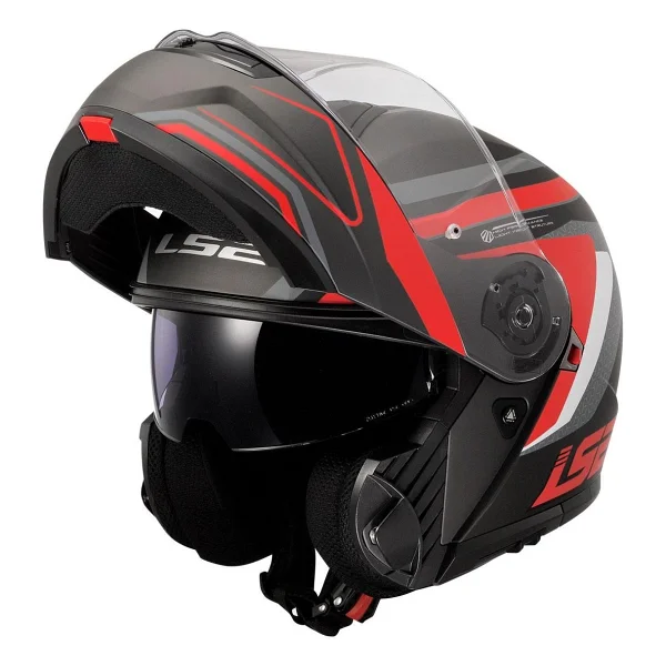 Ls2 Strobe 2 Phantom Çene Açılır Motor Kaskı - Görsel 6
