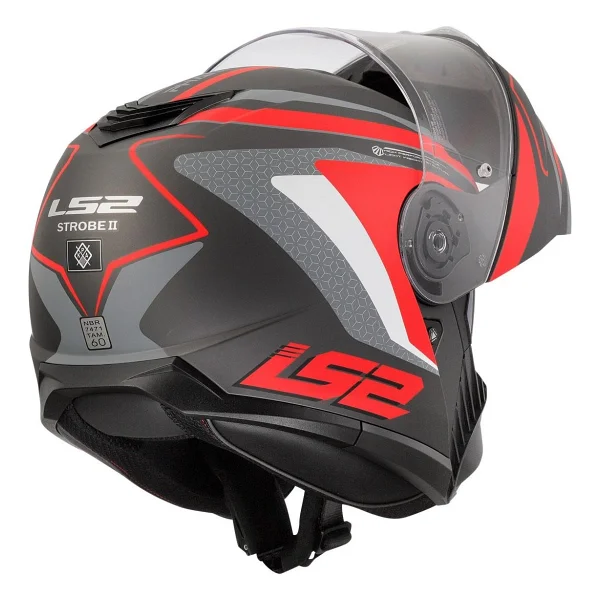 Ls2 Strobe 2 Phantom Çene Açılır Motor Kaskı - Görsel 7