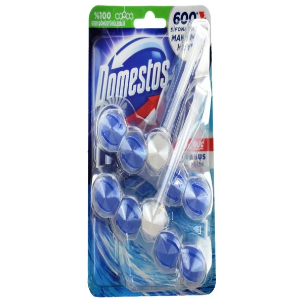 Domestos Wc Blok 5li Güç Okyanus Ferahlığı 2 X 50 Gr - Görsel 2