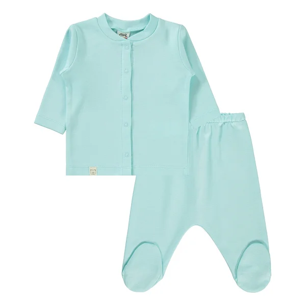Civil Baby Erkek Bebek Pijama Takımı 1-6 Ay Bej - 6 - 9 Ay - Görsel 9
