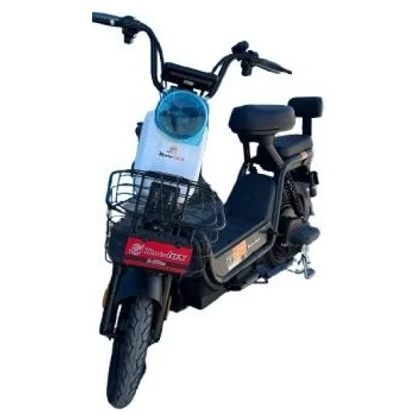 Motolux Gogo 600 W Elektrikli Motosiklet Beyaz - Görsel 3