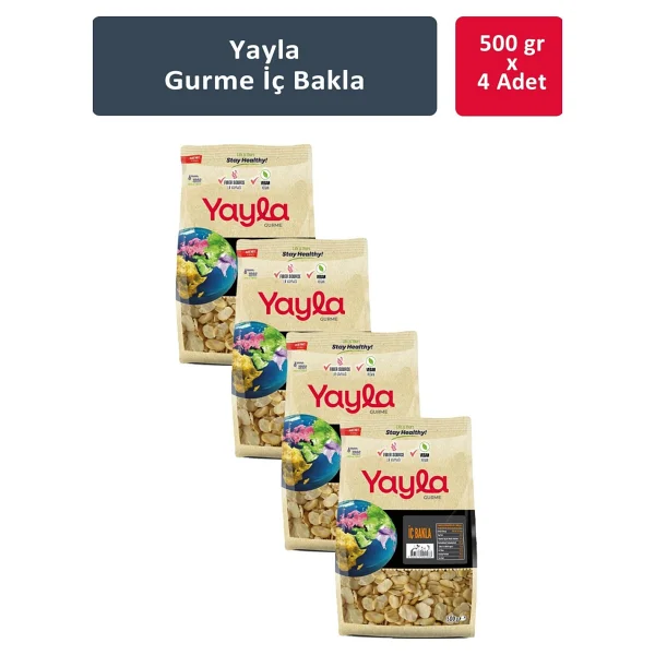 Yayla Gurme Iç Bakla 500 Gr X 4 Adet - Görsel 3