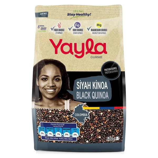 Yayla Gurme Siyah Kinoa 500 Gr 4'lü - Görsel 2