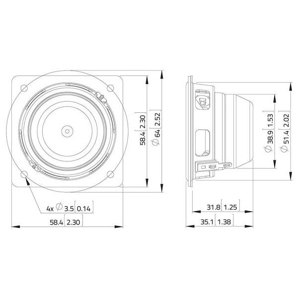 Lavoce Fsn020.71f 2" Full Range - Görsel 2