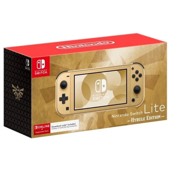 Nintendo Switch Lite Hyrule Edition Oyun Konsolu - Görsel 4