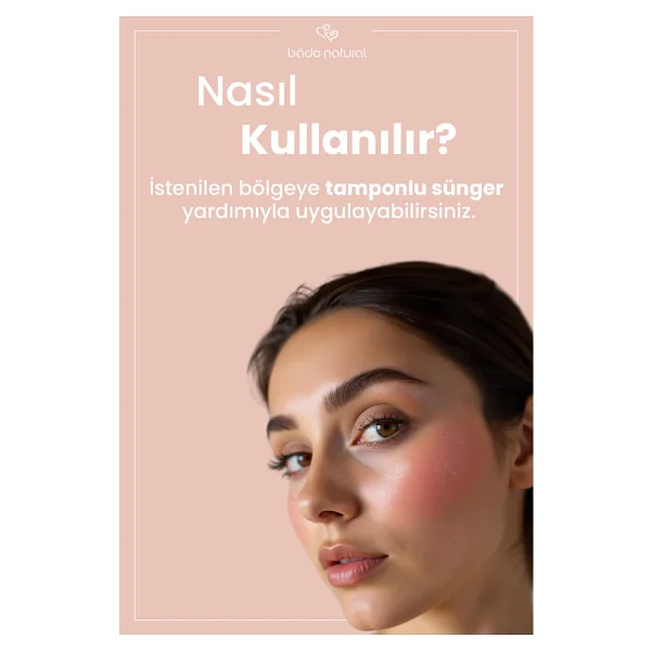 Bade Natural Sparkle Powder Işıltılı Toz Vücut Simi - Görsel 2