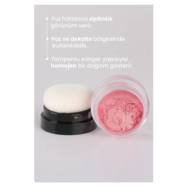 Bade Natural Sparkle Powder Işıltılı Toz Vücut Simi - Görsel 6