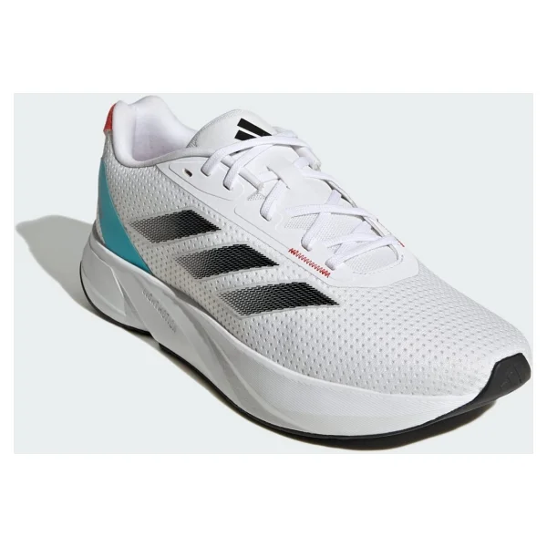 Adidas Duramo Sl If7869 Beyaz-Siyah-Turkuaz Erkek Koşu Ayakkabısı - Görsel 4