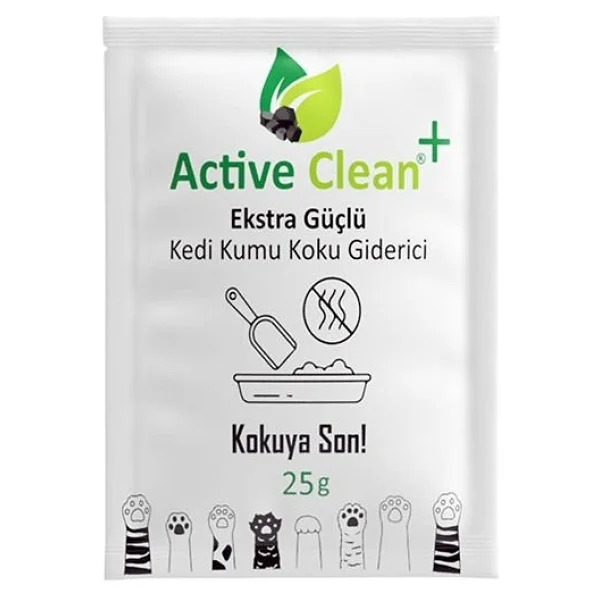 Active Clean Hindistan Cevizli Organik Kedi Kumu Koku Giderici 25 Gr - 8683860710825 - Petshopundan - Görsel 2