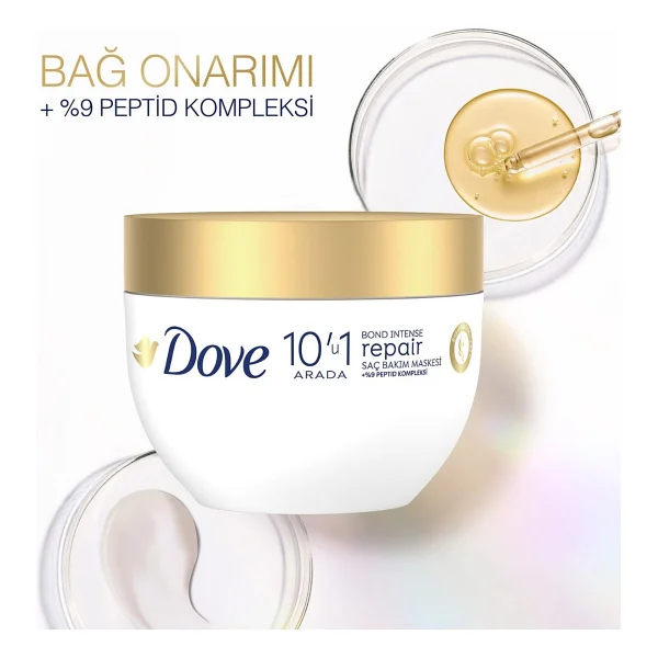 Dove Bond Intense Repair Saç Bakım Maskesi 265 Ml - Görsel 3
