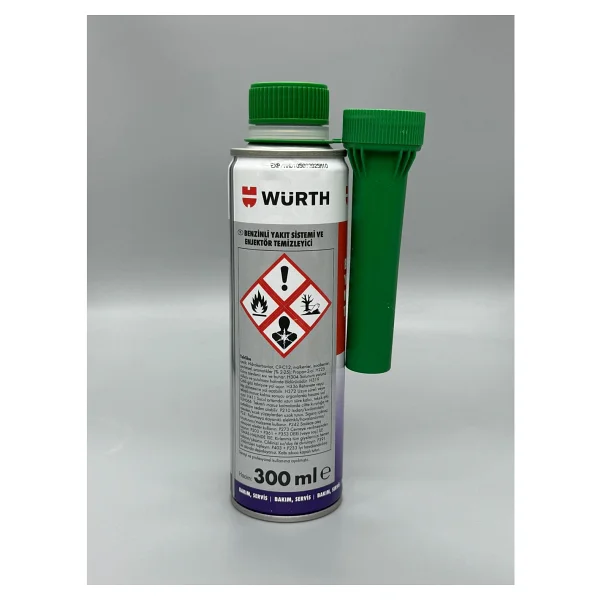 Würth Enjektör Ve Yakıt Sistemi Temizleyici Benzinli Araçlar İçin - Görsel 2