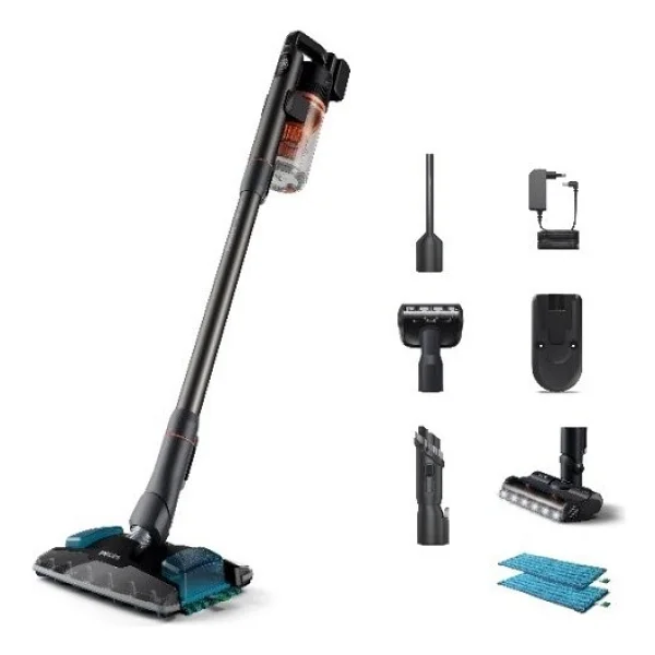 Philips Aqua Plus 8000 Serisi Xc8054/01 Islak Kuru Şarjlı Dikey Süpürge - Görsel 2