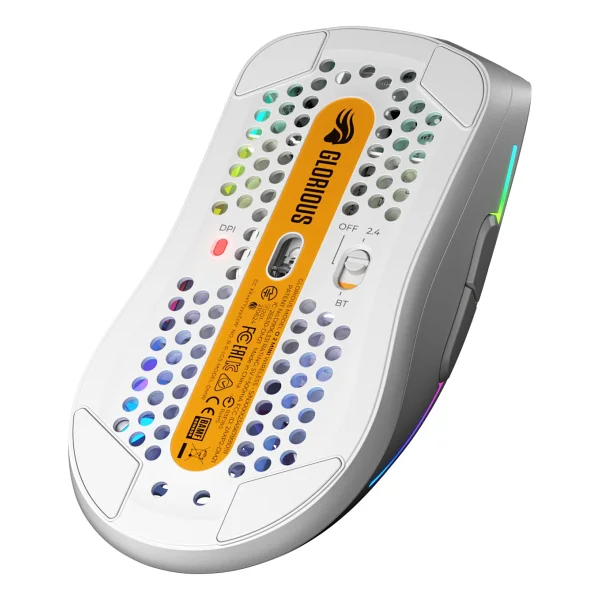Glorious Model O 2 Mini Glo-Ms-Omwv2-Mw Beyaz RGB Optik Kablolu/Kablosuz Oyuncu Mouse - Görsel 5