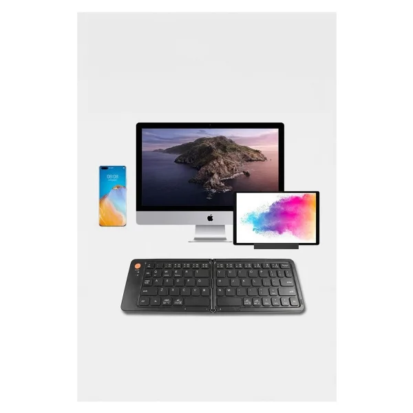 Torima Tk-08 Siyah Şarjlı Tkl Kablosuz Klavye - Görsel 3